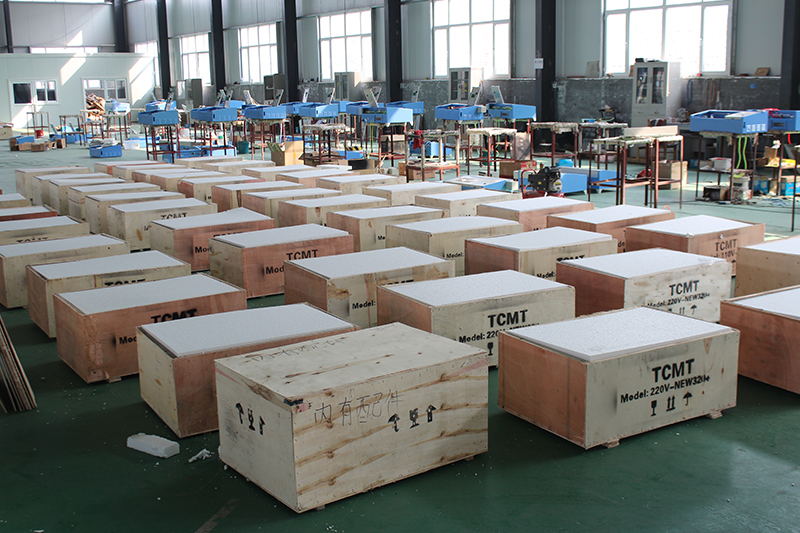 激光雕刻机发货现场