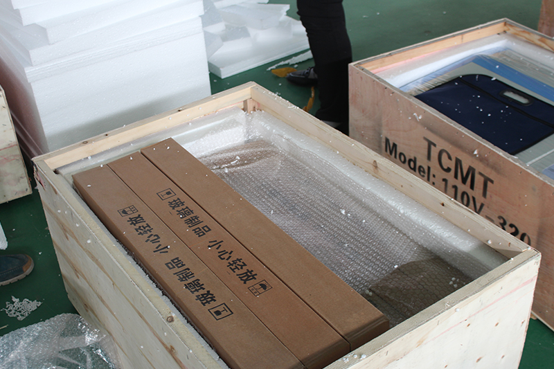 激光雕刻机发货现场